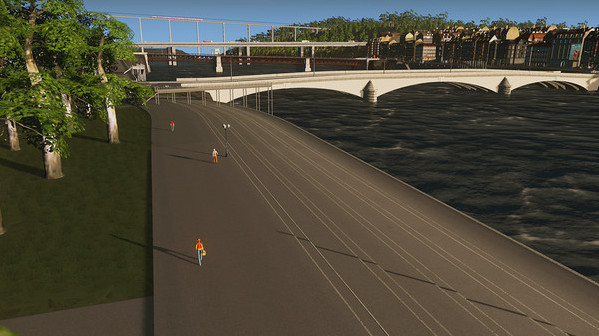 Игра Cities: Skylines - Content Creator Pack: Bridges & Piers, скриншот