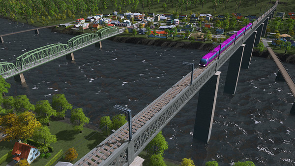 Игра Cities: Skylines - Content Creator Pack: Bridges & Piers, скриншот
