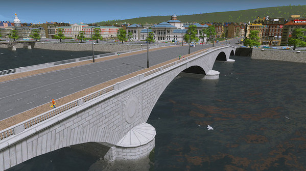 Игра Cities: Skylines - Content Creator Pack: Bridges & Piers, скриншот