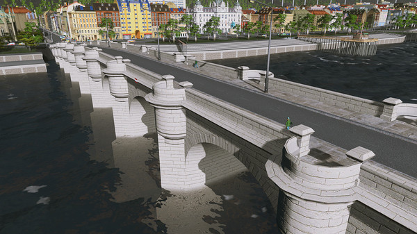 Игра Cities: Skylines - Content Creator Pack: Bridges & Piers, скриншот