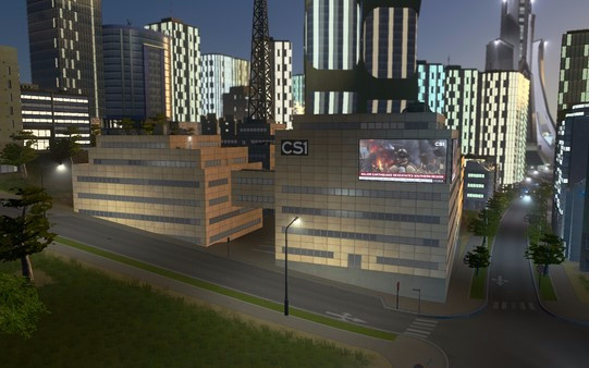 Игра Cities: Skylines - Content Creator Pack: High-Tech Buildings, скриншот