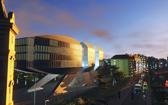 Игра Cities: Skylines - Content Creator Pack: High-Tech Buildings, скриншот