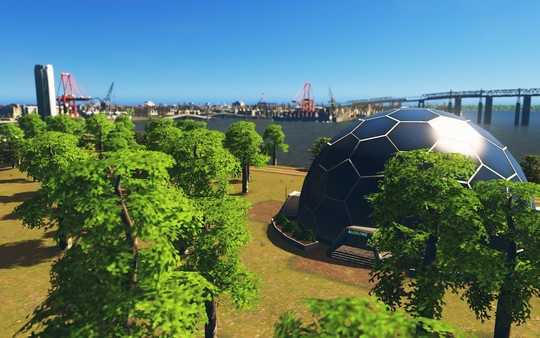 Игра Cities: Skylines - Content Creator Pack: High-Tech Buildings, скриншот