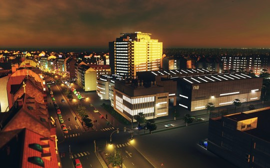 Игра Cities: Skylines - Content Creator Pack: High-Tech Buildings, скриншот