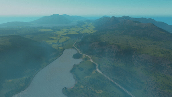 Игра Cities: Skylines - Content Creator Pack: Map Pack 4, скриншот