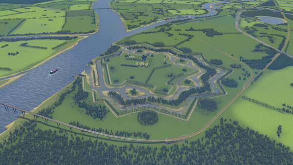 Игра Cities: Skylines - Content Creator Pack: Map Pack 4, скриншот