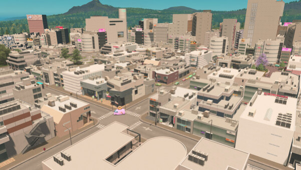 Игра Cities: Skylines - Content Creator Pack: Shops of Shibuya, скриншот