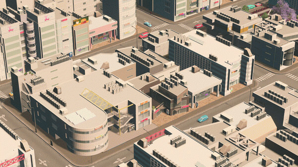 Игра Cities: Skylines - Content Creator Pack: Shops of Shibuya, скриншот