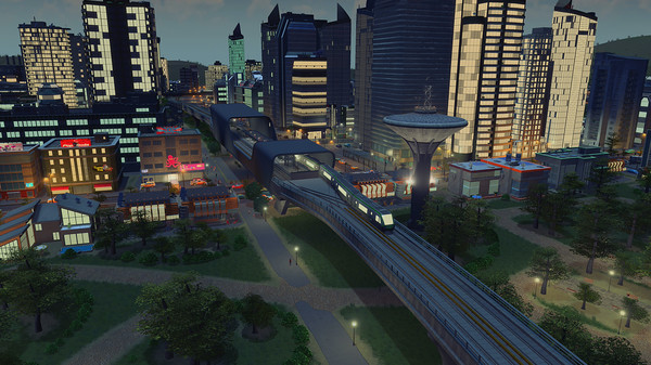 Игра Cities: Skylines - Content Creator Pack: Train Stations, скриншот