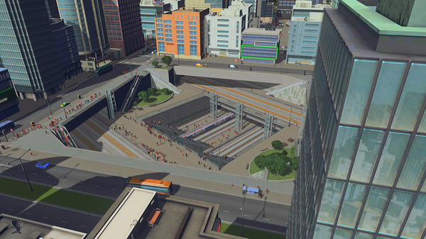 Игра Cities: Skylines - Content Creator Pack: Train Stations, скриншот