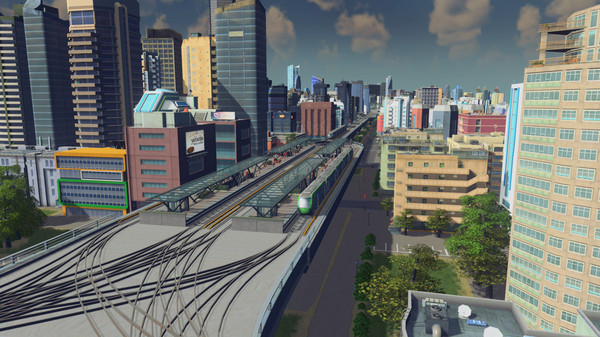 Игра Cities: Skylines - Content Creator Pack: Train Stations, скриншот
