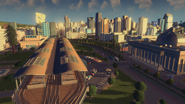 Игра Cities: Skylines - Content Creator Pack: Train Stations, скриншот