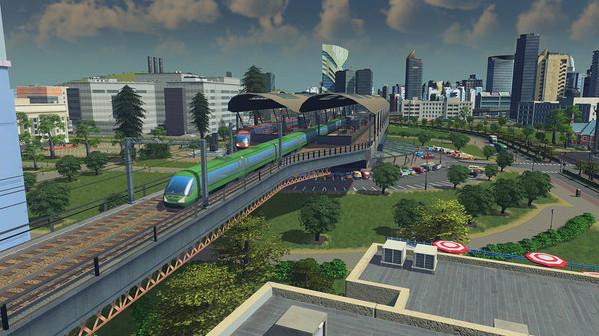 Игра Cities: Skylines - Content Creator Pack: Train Stations, скриншот