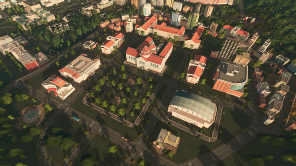 Игра Cities: Skylines - Deep Focus Radio, скриншот