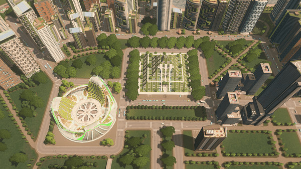Игра Cities: Skylines - Green Cities, скриншот