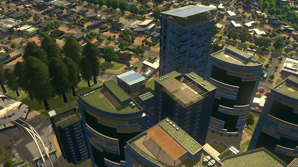 Игра Cities: Skylines - Green Cities, скриншот