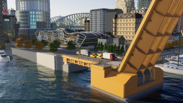 Игра Cities: Skylines II - Bridges & Ports, скриншот