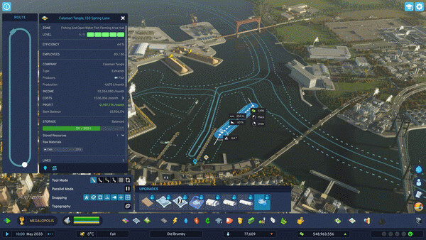 Игра Cities: Skylines II - Bridges & Ports, скриншот