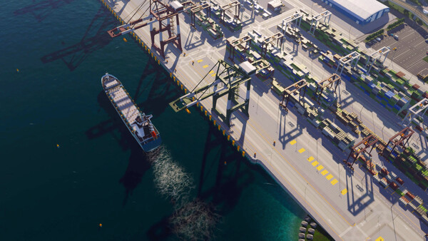 Игра Cities: Skylines II - Bridges & Ports, скриншот