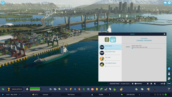 Игра Cities: Skylines II - Cold Wave Channel, скриншот