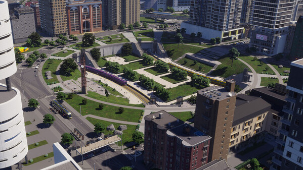 Игра Cities: Skylines II - Creator Pack: City Stations, скриншот