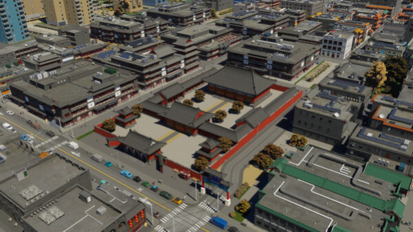 Игра Cities: Skylines II - Creator Pack: Dragon Gate, скриншот