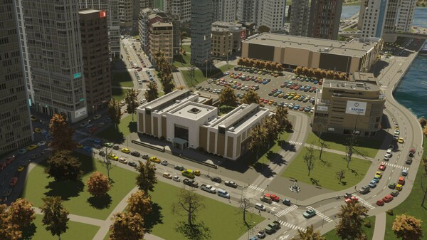 Игра Cities: Skylines II - Creator Pack: Leisure Venues, скриншот