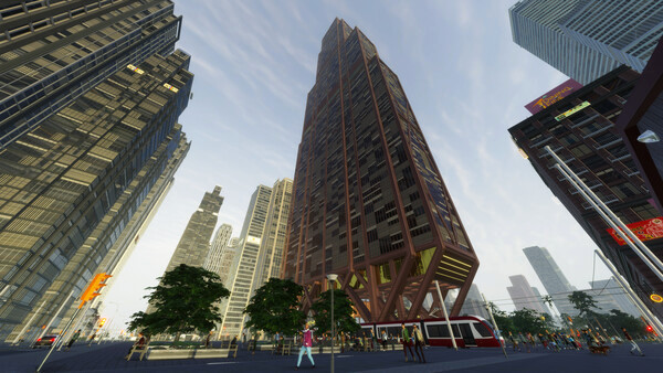 Игра Cities: Skylines II - Creator Pack: Skyscrapers, скриншот