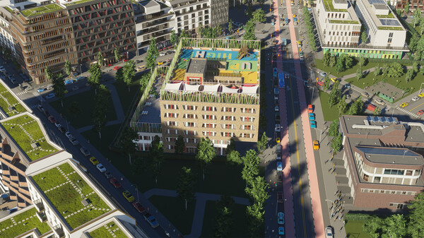 Игра Cities: Skylines II - Creator Pack: Urban Promenades, скриншот