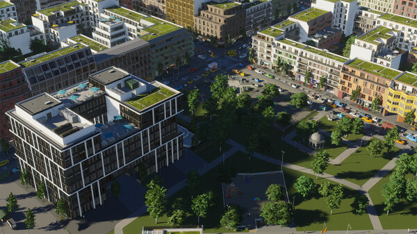 Игра Cities: Skylines II - Creator Pack: Urban Promenades, скриншот