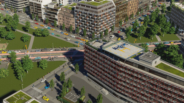 Игра Cities: Skylines II - Creator Pack: Urban Promenades, скриншот
