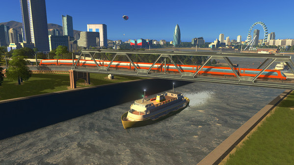Игра Cities: Skylines - Mass Transit, скриншот