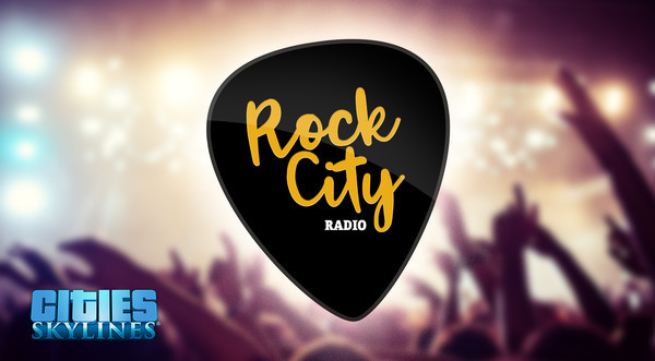 Игра Cities: Skylines - Rock City Radio, скриншот