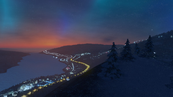 Игра Cities: Skylines - Snowfall, скриншот