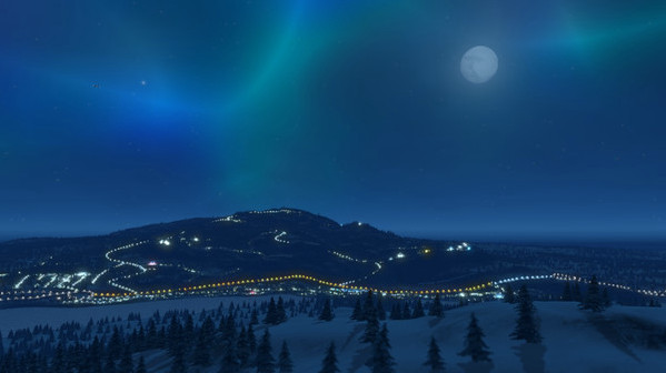 Игра Cities: Skylines - Snowfall, скриншот