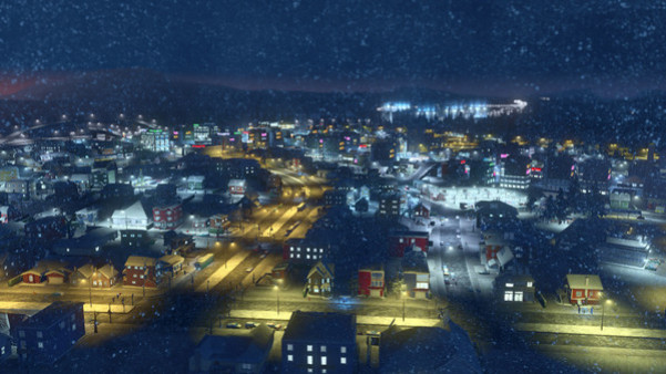 Игра Cities: Skylines - Snowfall, скриншот