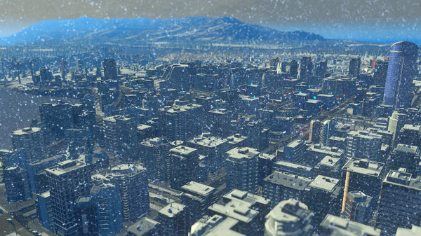 Игра Cities: Skylines - Snowfall, скриншот