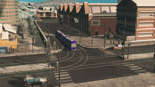 Игра Cities: Skylines - Snowfall, скриншот