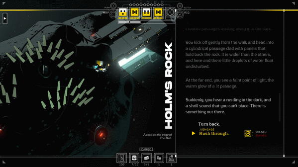 Игра Citizen Sleeper 2: Starward Vector, скриншот