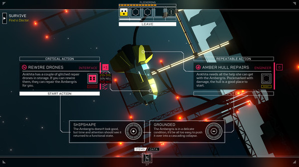 Игра Citizen Sleeper, скриншот