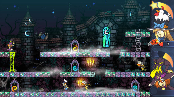 Игра Citrouille: Sweet Witches, скриншот