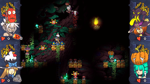 Игра Citrouille: Sweet Witches, скриншот