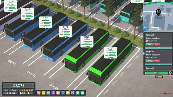Игра City Bus Manager, скриншот