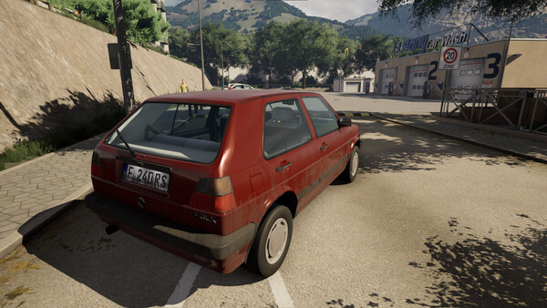 Игра City Car Driving 2.0, скриншот