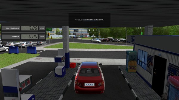 Игра City Car Driving, скриншот