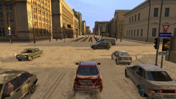 Игра City Car Driving, скриншот