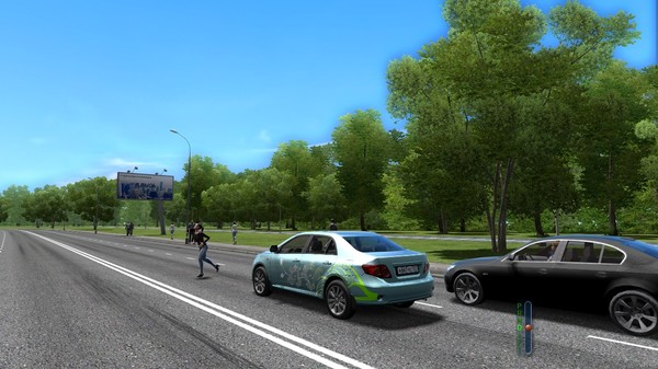 Игра City Car Driving, скриншот