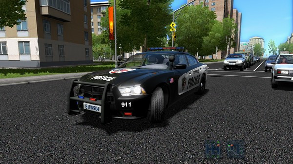 Игра City Car Driving, скриншот