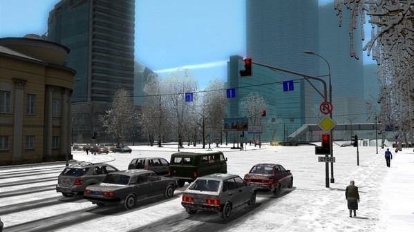 Игра City Car Driving, скриншот