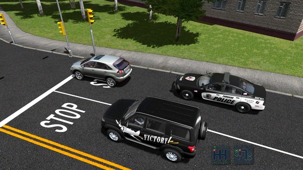 Игра City Car Driving, скриншот
